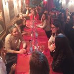 Les étudiants CLE (Licence 1-3 et Master 1-2) de l’Université de Haute-Alsace au dîner de fin d’année 2016 (29 novembre 2016, Mulhouse).