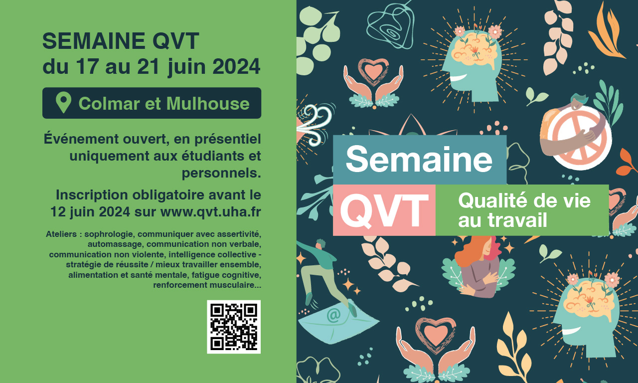 Semaine de la qualité de vie au travail - juin 2024