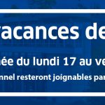 Fermeture de la FLSH durant les vacance de février du lundi 17 au vendredi 21 janvier 2025