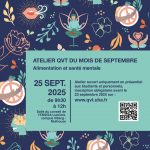 Atelier Qualité de Vie au Travail (QVT) du mois de septembre 2025
